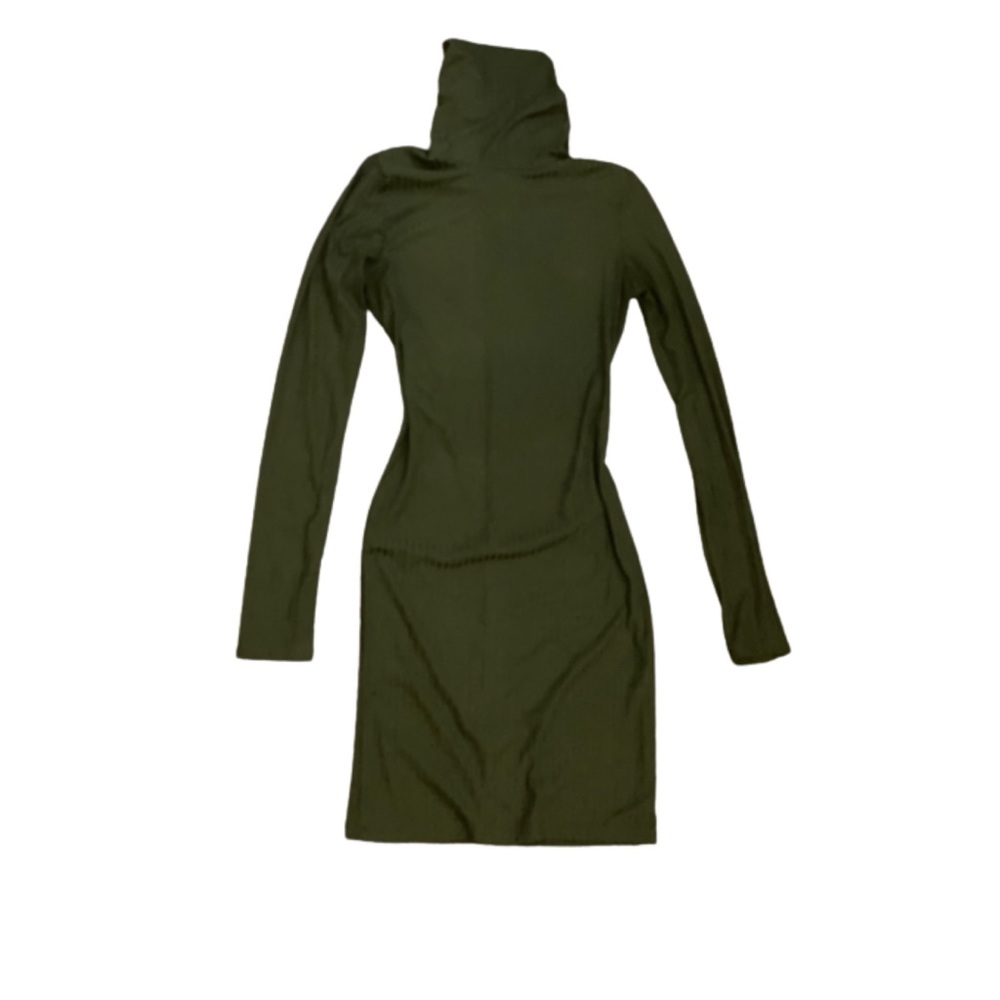 Bodycon turtle neck dress